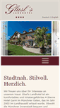 Mobile Screenshot of glasls-landhotel.de